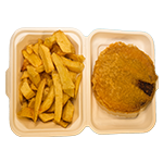 Cheese Burger In Butter 